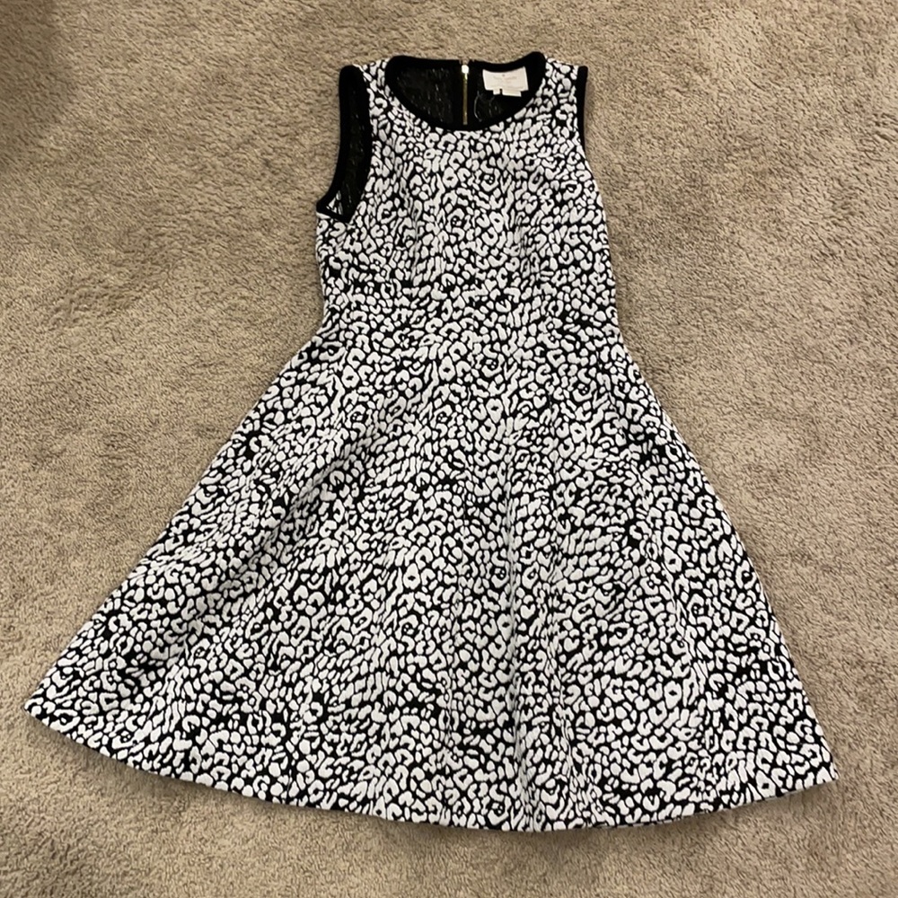 Leopard work dress